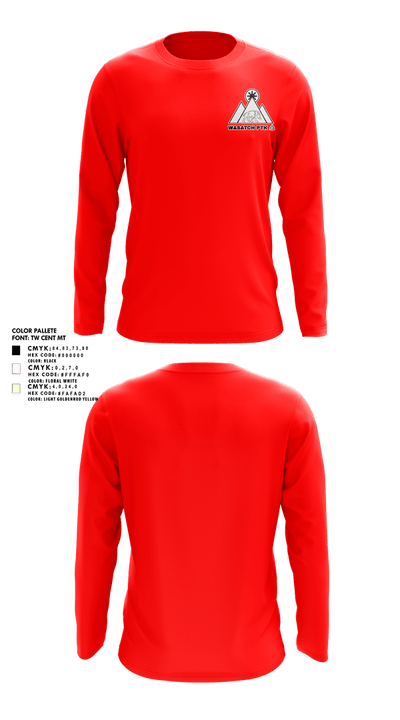 Wasatch PTK 41359176 Long Sleeve Performance Shirt 4