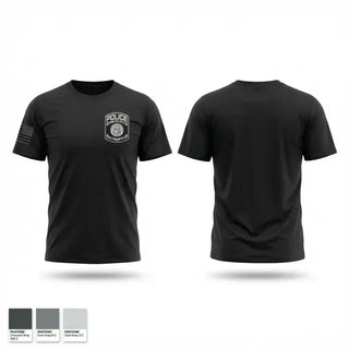 Old School Cotton Feel Shirt, Conyers police K9 unit, Police, Teamtime, Team time, sublimation, custom sports apparel, team uniforms, spirit wear, spiritwear, sports uniforms, custom shirts, team store, custom team store, fundraiser sports, apparel fundraiser