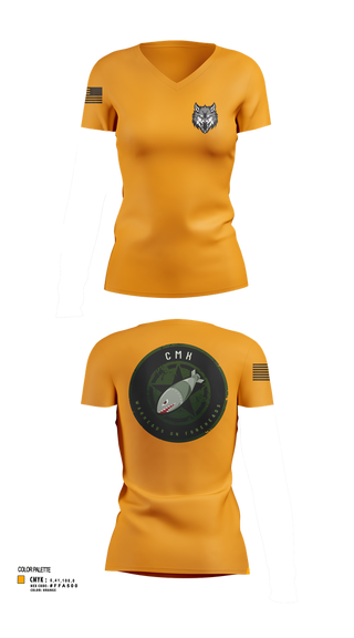 Womens Short Sleeve Vneck Shirt, CMX, , Teamtime, Team time, sublimation, custom sports apparel, team uniforms, spirit wear, spiritwear, sports uniforms, custom shirts, team store, custom team store, fundraiser sports, apparel fundraiser
