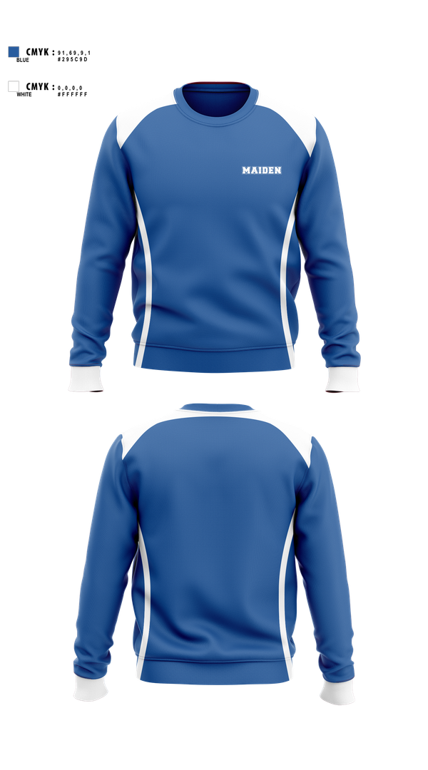 Crew Neck Sweatshirt, Maiden High School Volleyball, Women's Volleyball, Teamtime, Team time, sublimation, custom sports apparel, team uniforms, spirit wear, spiritwear, sports uniforms, custom shirts, team store, custom team store, fundraiser sports, apparel fundraiser
