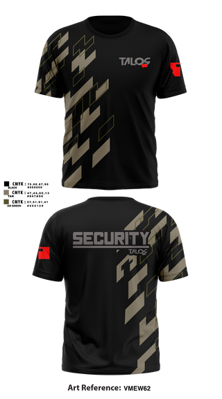 Short Sleeve Performance Shirt, Talos Security, , Teamtime, Team time, sublimation, custom sports apparel, team uniforms, spirit wear, spiritwear, sports uniforms, custom shirts, team store, custom team store, fundraiser sports, apparel fundraiser