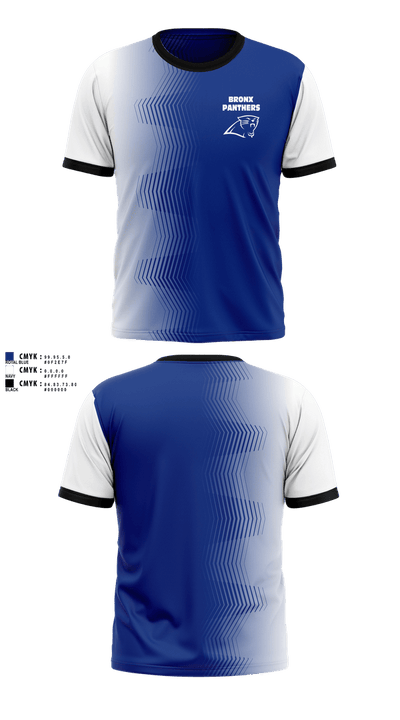 Bronx panthers  Short Sleeve Performance Shirt - 2