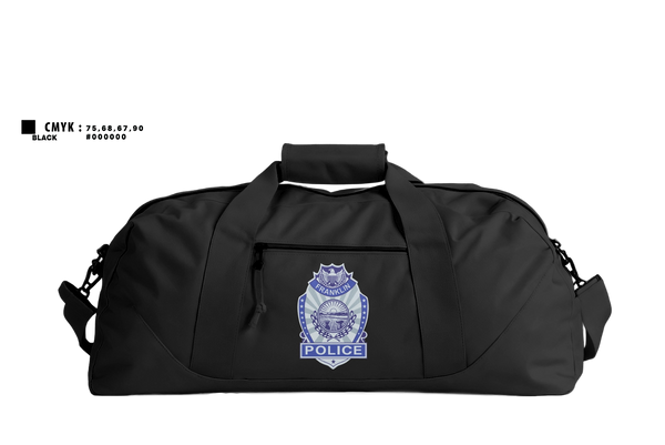 Duffle Bag, Franklin Police K9, Police, Teamtime, Team time, sublimation, custom sports apparel, team uniforms, spirit wear, spiritwear, sports uniforms, custom shirts, team store, custom team store, fundraiser sports, apparel fundraiser
