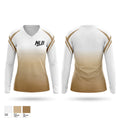 No Limit Baseball Women's Long Sleeve V-neck Shirt - 1