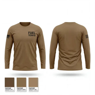 Long Sleeve Performance Shirt, Fuel Team 6, Army, Teamtime, Team time, sublimation, custom sports apparel, team uniforms, spirit wear, spiritwear, sports uniforms, custom shirts, team store, custom team store, fundraiser sports, apparel fundraiser