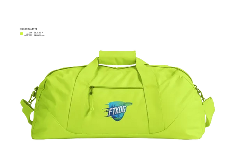 Duffle Bag, FTKDG, Golf, Teamtime, Team time, sublimation, custom sports apparel, team uniforms, spirit wear, spiritwear, sports uniforms, custom shirts, team store, custom team store, fundraiser sports, apparel fundraiser