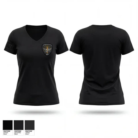 Womens Short Sleeve Vneck Shirt, SERT, Police, Teamtime, Team time, sublimation, custom sports apparel, team uniforms, spirit wear, spiritwear, sports uniforms, custom shirts, team store, custom team store, fundraiser sports, apparel fundraiser