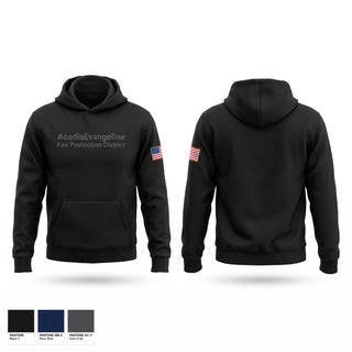 Hoodie, Acadia-Evangeline Fire Protection District, Fire Department, Teamtime, Team time, sublimation, custom sports apparel, team uniforms, spirit wear, spiritwear, sports uniforms, custom shirts, team store, custom team store, fundraiser sports, apparel fundraiser
