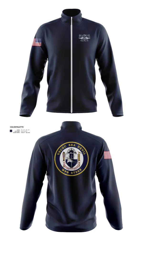 Fleece Jacket, USCGC SEADEVIL, , Teamtime, Team time, sublimation, custom sports apparel, team uniforms, spirit wear, spiritwear, sports uniforms, custom shirts, team store, custom team store, fundraiser sports, apparel fundraiser