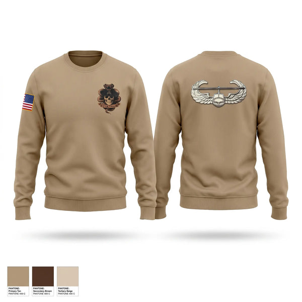 Crew Neck Sweatshirt, 2cr, Army, Teamtime, Team time, sublimation, custom sports apparel, team uniforms, spirit wear, spiritwear, sports uniforms, custom shirts, team store, custom team store, fundraiser sports, apparel fundraiser