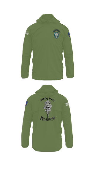 Windbreaker, , Army, Teamtime, Team time, sublimation, custom sports apparel, team uniforms, spirit wear, spiritwear, sports uniforms, custom shirts, team store, custom team store, fundraiser sports, apparel fundraiser