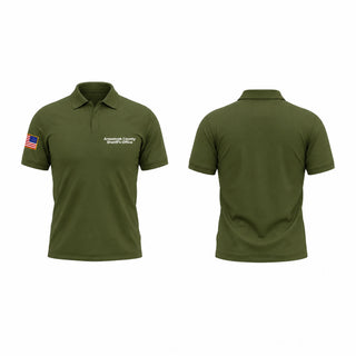 Short Sleeve Performance Polo, Aroostook County Sheriff's Office, Police, Teamtime, Team time, sublimation, custom sports apparel, team uniforms, spirit wear, spiritwear, sports uniforms, custom shirts, team store, custom team store, fundraiser sports, apparel fundraiser
