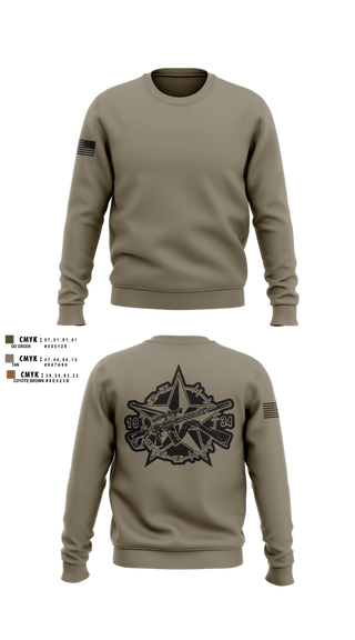 Crew Neck Sweatshirt, SOD Covert, Police, Teamtime, Team time, sublimation, custom sports apparel, team uniforms, spirit wear, spiritwear, sports uniforms, custom shirts, team store, custom team store, fundraiser sports, apparel fundraiser