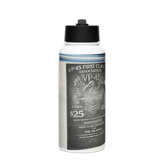 VP-45 Stainless Steel Water Bottle with a Straw Lid