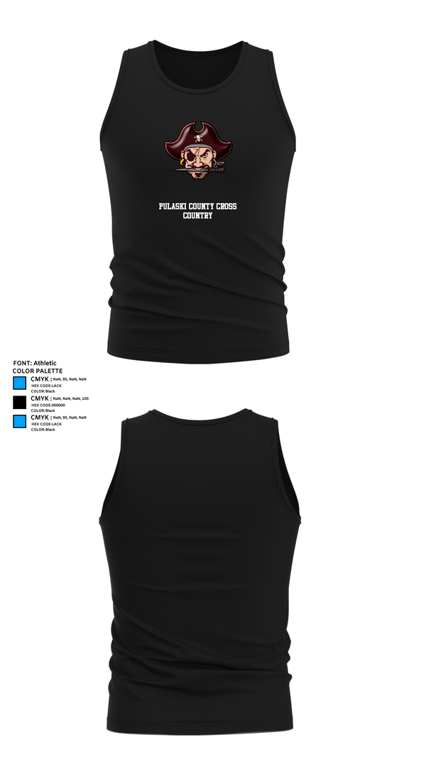 Tank Top, Pulaski County Cross Country, Cross Country, Teamtime, Team time, sublimation, custom sports apparel, team uniforms, spirit wear, spiritwear, sports uniforms, custom shirts, team store, custom team store, fundraiser sports, apparel fundraiser