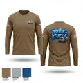 120 IN BLUE CHEW 95554230 Long Sleeve Performance Shirt - 1