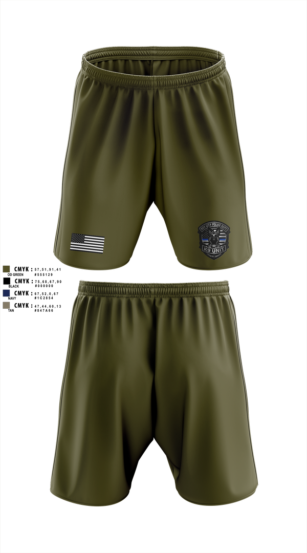 Athletic Shorts With Pockets, Roy Cit Police K9, Police, Teamtime, Team time, sublimation, custom sports apparel, team uniforms, spirit wear, spiritwear, sports uniforms, custom shirts, team store, custom team store, fundraiser sports, apparel fundraiser