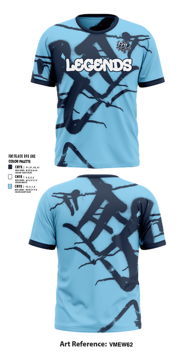 Fort Dodge Legends 73509393 Short Sleeve Performance Shirt - 1
