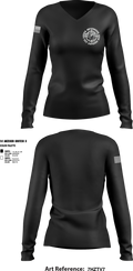 308 Defense 2975574 Women's Long Sleeve V-neck Shirt - 2