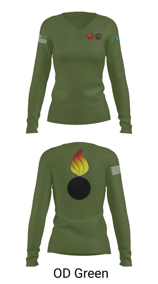 Womens Long Sleeve Vneck Shirt, RTS-M FT. HOOD, , Teamtime, Team time, sublimation, custom sports apparel, team uniforms, spirit wear, spiritwear, sports uniforms, custom shirts, team store, custom team store, fundraiser sports, apparel fundraiser