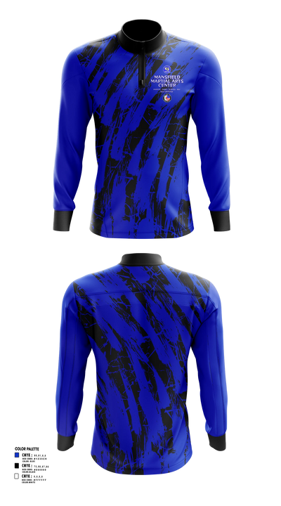 Mansfield Martial Arts Center Quarter Zip Jacket - 13 (2)
