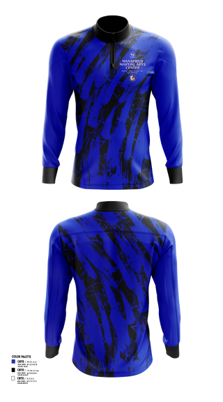 Quarter Zip Jacket, Mansfield Martial Arts Center, , Teamtime, Team time, sublimation, custom sports apparel, team uniforms, spirit wear, spiritwear, sports uniforms, custom shirts, team store, custom team store, fundraiser sports, apparel fundraiser