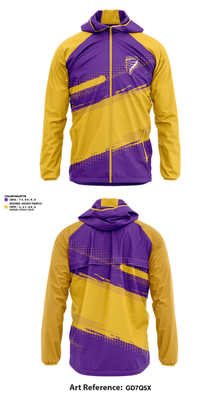 Windbreaker, Purvis Middle School Cheer, Cheer, Teamtime, Team time, sublimation, custom sports apparel, team uniforms, spirit wear, spiritwear, sports uniforms, custom shirts, team store, custom team store, fundraiser sports, apparel fundraiser