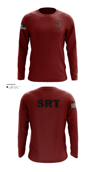 Awendaw Fire SRT 67417980 Long Sleeve Performance Shirt 22