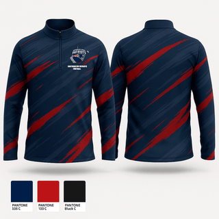 Quarter Zip Jacket, Southern WV Patriots, , Teamtime, Team time, sublimation, custom sports apparel, team uniforms, spirit wear, spiritwear, sports uniforms, custom shirts, team store, custom team store, fundraiser sports, apparel fundraiser
