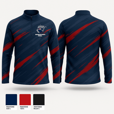 Southern WV Patriots 66506640 Quarter Zip Jacket - 1