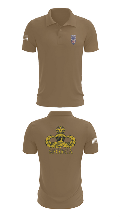 HHC, 725th BSB, 2/11 ABN 60450705 Short Sleeve Performance Polo - 7