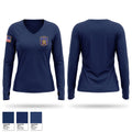 Hampton Police Women's Long Sleeve V-neck Shirt - 1