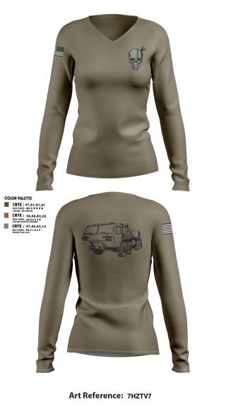 Womens Long Sleeve Vneck Shirt, Fco 3-4AHB, , Teamtime, Team time, sublimation, custom sports apparel, team uniforms, spirit wear, spiritwear, sports uniforms, custom shirts, team store, custom team store, fundraiser sports, apparel fundraiser