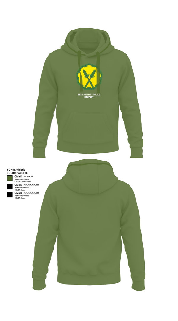 Hoodie, 88th Military Police Company, , Teamtime, Team time, sublimation, custom sports apparel, team uniforms, spirit wear, spiritwear, sports uniforms, custom shirts, team store, custom team store, fundraiser sports, apparel fundraiser