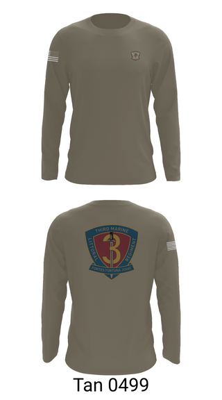 Long Sleeve Performance Shirt, 3D LCT, Marines, Teamtime, Team time, sublimation, custom sports apparel, team uniforms, spirit wear, spiritwear, sports uniforms, custom shirts, team store, custom team store, fundraiser sports, apparel fundraiser
