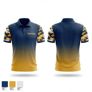 Short Sleeve Performance Polo, Guardians, Baseball, Teamtime, Team time, sublimation, custom sports apparel, team uniforms, spirit wear, spiritwear, sports uniforms, custom shirts, team store, custom team store, fundraiser sports, apparel fundraiser