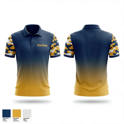 Short Sleeve Performance Polo, Guardians, Baseball, Teamtime, Team time, sublimation, custom sports apparel, team uniforms, spirit wear, spiritwear, sports uniforms, custom shirts, team store, custom team store, fundraiser sports, apparel fundraiser