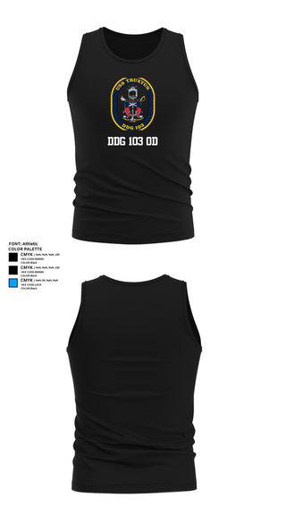 Tank Top, DDG 103 OD, , Teamtime, Team time, sublimation, custom sports apparel, team uniforms, spirit wear, spiritwear, sports uniforms, custom shirts, team store, custom team store, fundraiser sports, apparel fundraiser