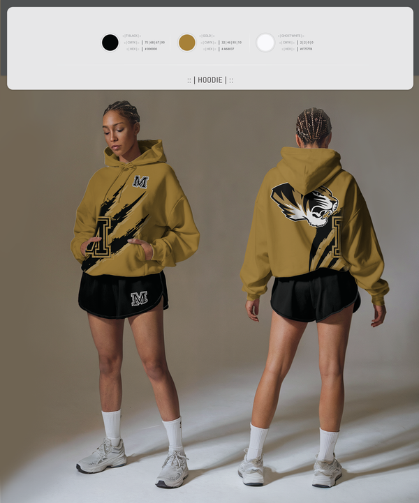 Hoodie, Marceline Tigers, , Teamtime, Team time, sublimation, custom sports apparel, team uniforms, spirit wear, spiritwear, sports uniforms, custom shirts, team store, custom team store, fundraiser sports, apparel fundraiser