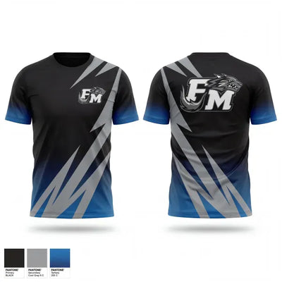 Feagin Mill Wolves 69312825 Old School Cotton Feel Shirt - 1