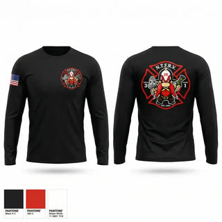 Long Sleeve Performance Shirt, North Towanda Fire Rescue, Fire Department, Teamtime, Team time, sublimation, custom sports apparel, team uniforms, spirit wear, spiritwear, sports uniforms, custom shirts, team store, custom team store, fundraiser sports, apparel fundraiser