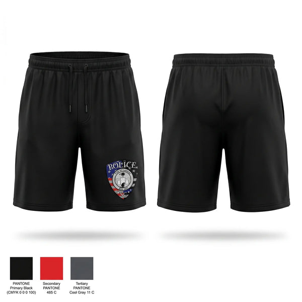 Athletic Shorts With Pockets, Laurens Police, Police, Teamtime, Team time, sublimation, custom sports apparel, team uniforms, spirit wear, spiritwear, sports uniforms, custom shirts, team store, custom team store, fundraiser sports, apparel fundraiser