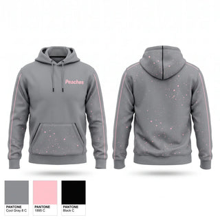 Hoodie, Peaches, Softball, Teamtime, Team time, sublimation, custom sports apparel, team uniforms, spirit wear, spiritwear, sports uniforms, custom shirts, team store, custom team store, fundraiser sports, apparel fundraiser