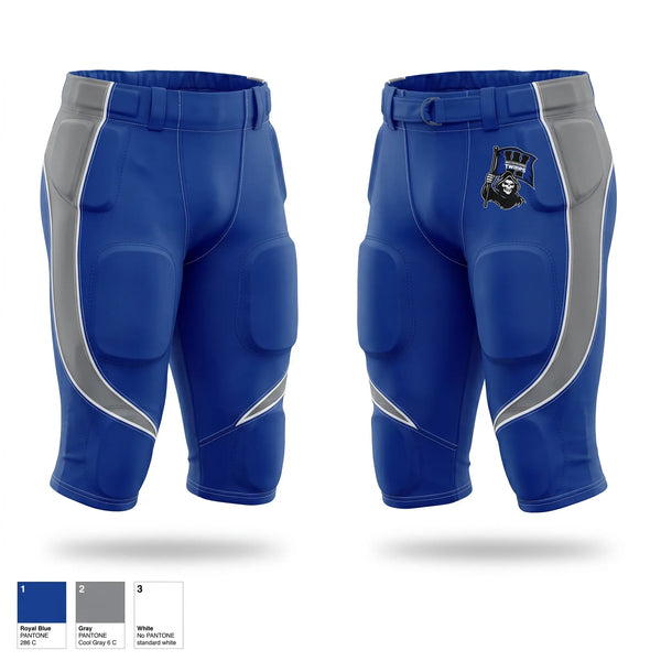 Integrated Football Pants, Wilkinsburg Twerps, , Teamtime, Team time, sublimation, custom sports apparel, team uniforms, spirit wear, spiritwear, sports uniforms, custom shirts, team store, custom team store, fundraiser sports, apparel fundraiser