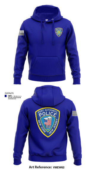 Hoodie, Port Authority Police, , Teamtime, Team time, sublimation, custom sports apparel, team uniforms, spirit wear, spiritwear, sports uniforms, custom shirts, team store, custom team store, fundraiser sports, apparel fundraiser