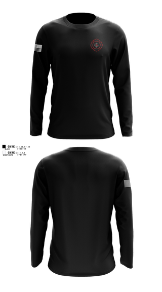 Long Sleeve Performance Shirt, Davis Volunteer Fire Department, Fire Department, Teamtime, Team time, sublimation, custom sports apparel, team uniforms, spirit wear, spiritwear, sports uniforms, custom shirts, team store, custom team store, fundraiser sports, apparel fundraiser