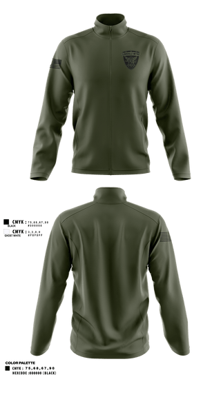 Fleece Jacket, KY Rangers, Police, Teamtime, Team time, sublimation, custom sports apparel, team uniforms, spirit wear, spiritwear, sports uniforms, custom shirts, team store, custom team store, fundraiser sports, apparel fundraiser