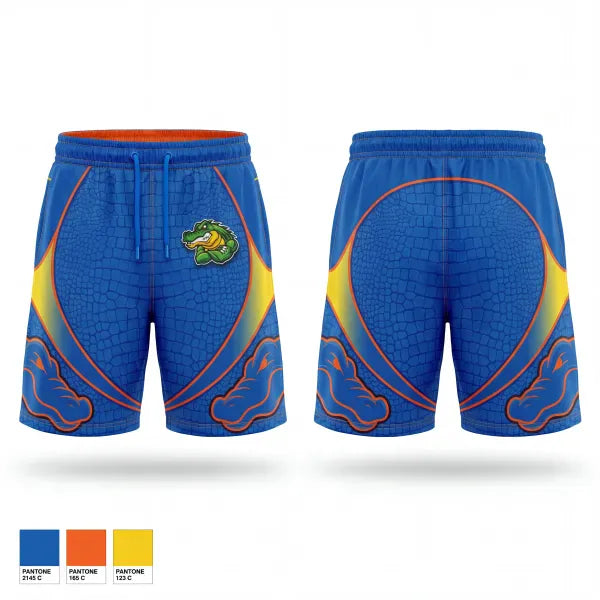 Athletic Shorts With Pockets, Monticello Gators, Cheer, Teamtime, Team time, sublimation, custom sports apparel, team uniforms, spirit wear, spiritwear, sports uniforms, custom shirts, team store, custom team store, fundraiser sports, apparel fundraiser