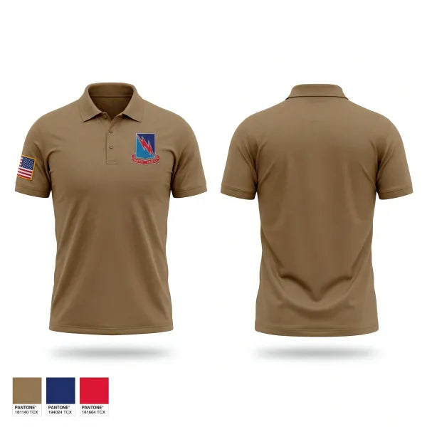 Short Sleeve Performance Polo, 323rd military intelligence battallion, Army, Teamtime, Team time, sublimation, custom sports apparel, team uniforms, spirit wear, spiritwear, sports uniforms, custom shirts, team store, custom team store, fundraiser sports, apparel fundraiser