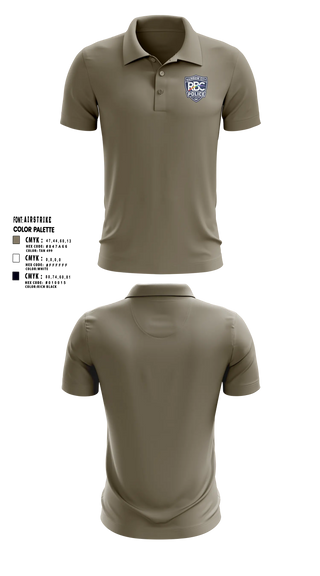 Short Sleeve Performance Polo, Rainbow City Police Department, Police, Teamtime, Team time, sublimation, custom sports apparel, team uniforms, spirit wear, spiritwear, sports uniforms, custom shirts, team store, custom team store, fundraiser sports, apparel fundraiser